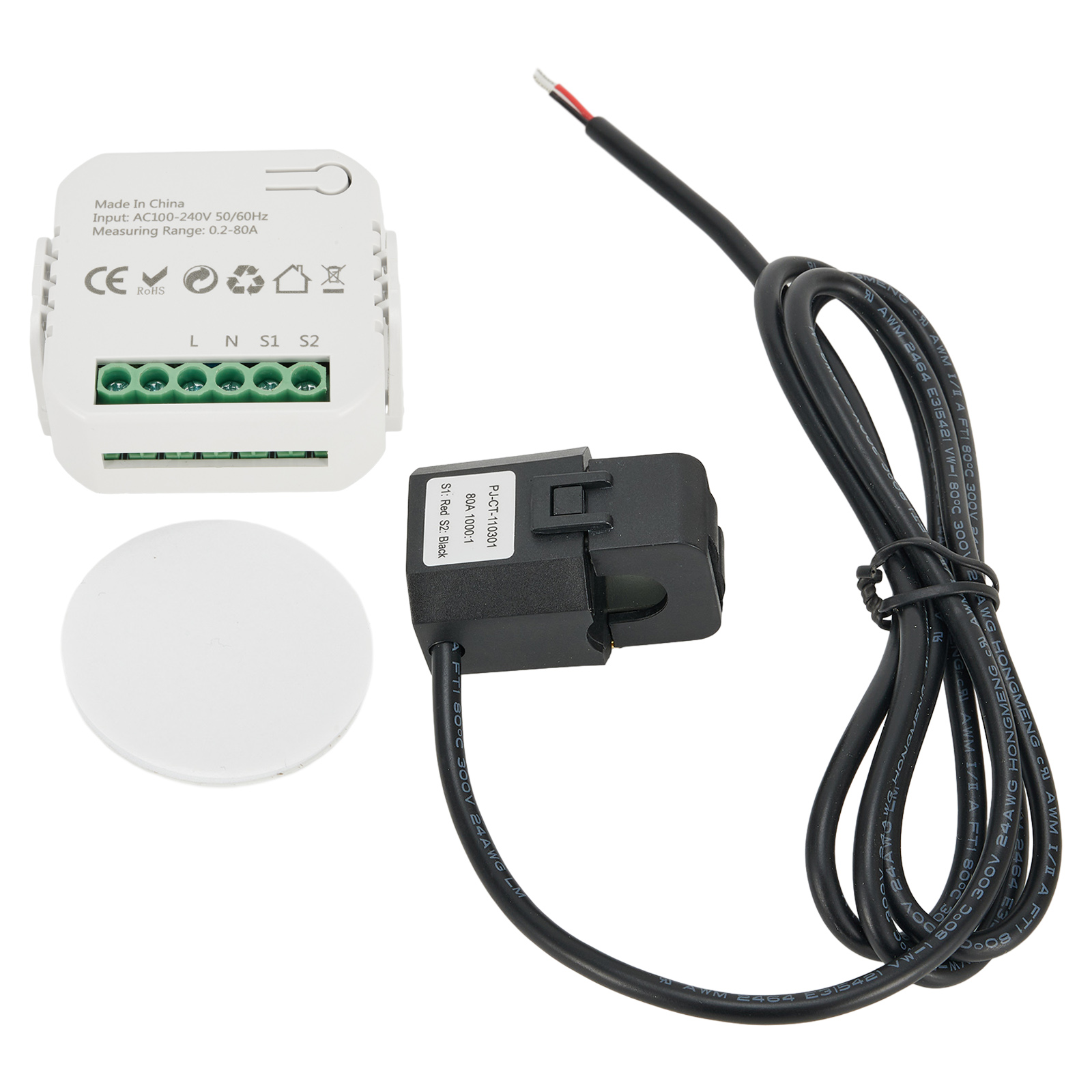 Energy Monitor Meter - Contatore di Energia WIFI Tuya Smart
