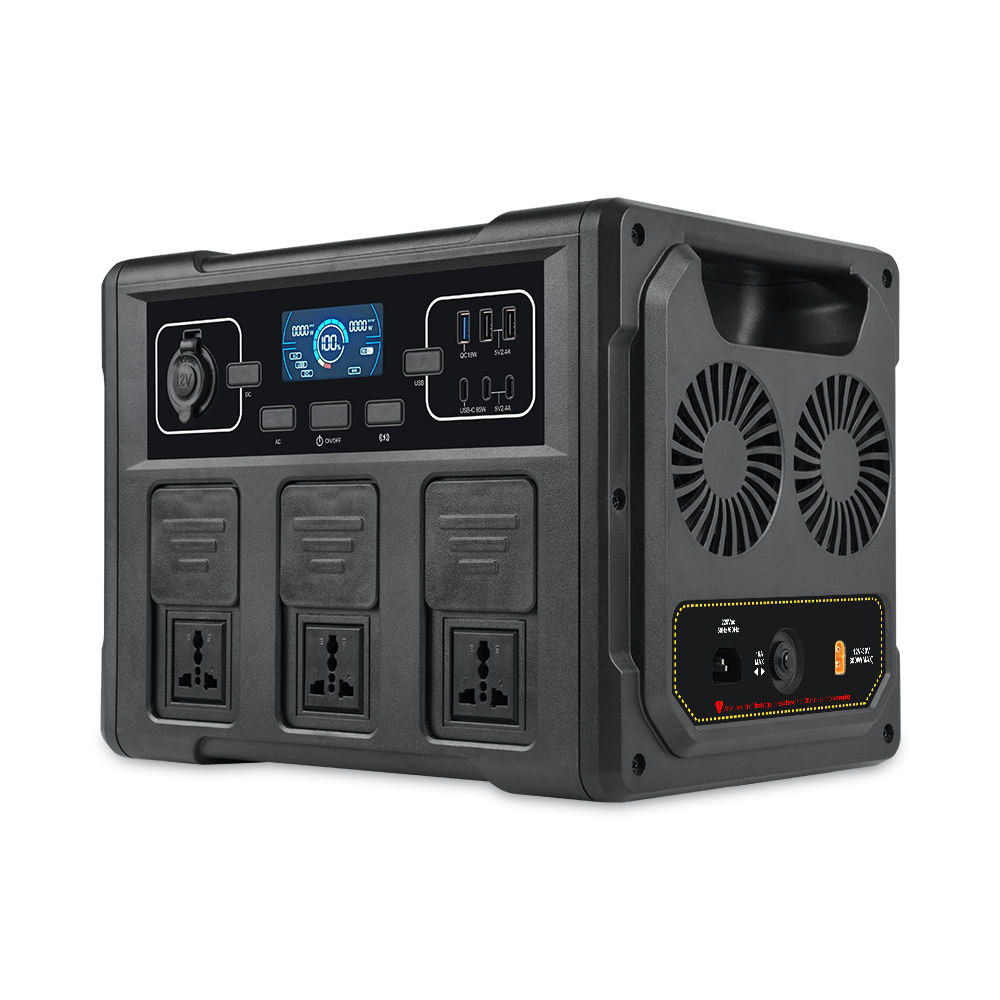 Portable Power Station - Generatore Solare Portatile 1200W, Batteria LiFePO4,