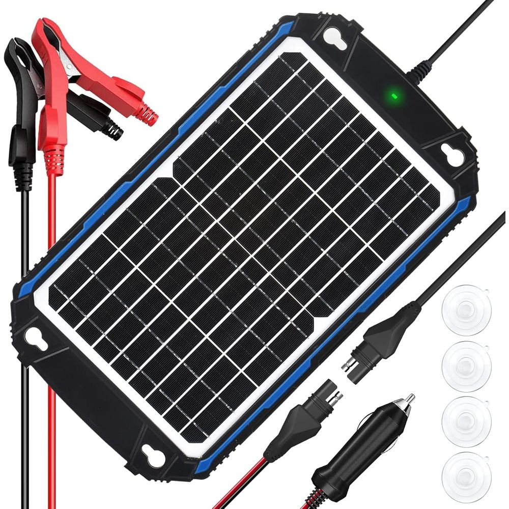 Charge Controller Solar - Caricabatterie Solare Impermeabile 12W 12V Pro,