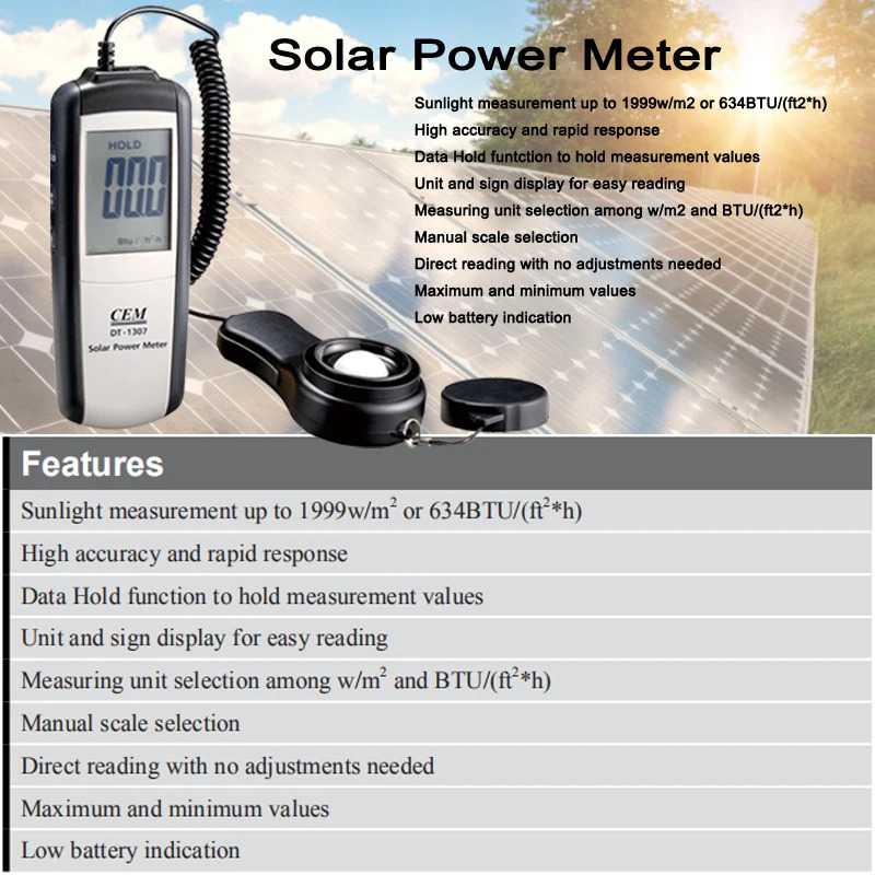 CEM DT-1307 Tester di energia  - Energy Monitor Meter recensione e prezzo