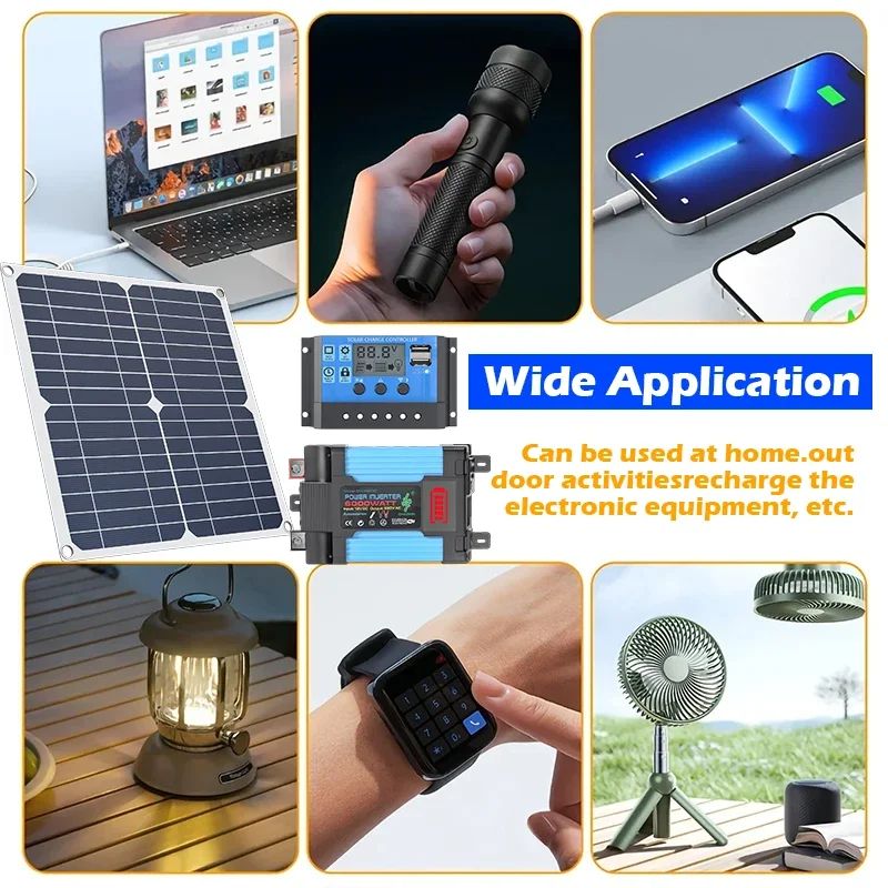 Kit solare da 6000W dotato di  - Solar Panel 200W recensione e prezzo