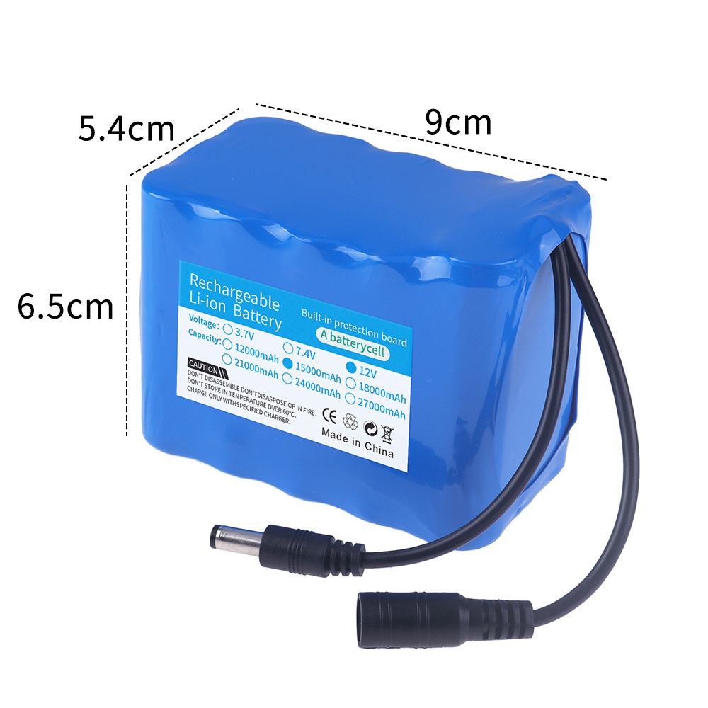 Batteria per Pesca 12V 3S5P 15 - Lithium Battery 12V recensione e prezzo